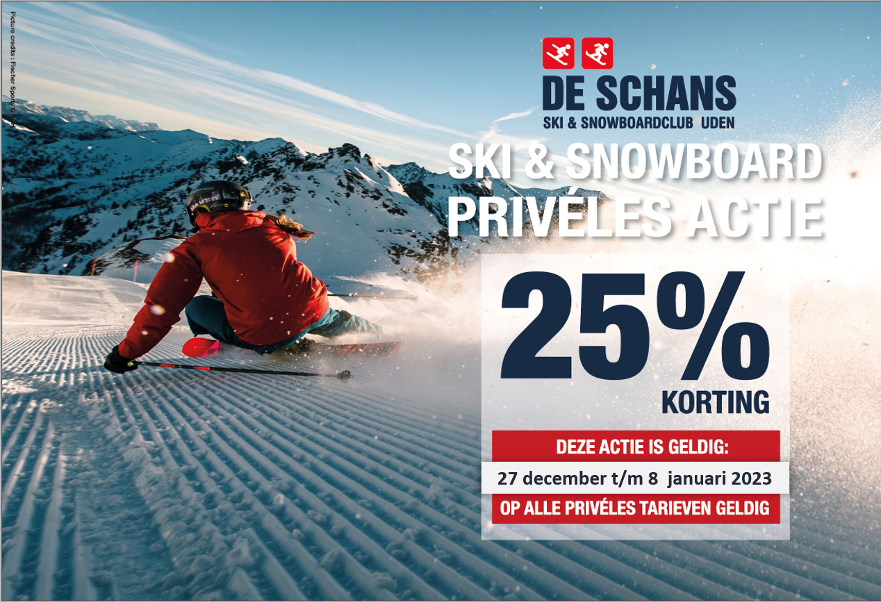 Schans 25% korting